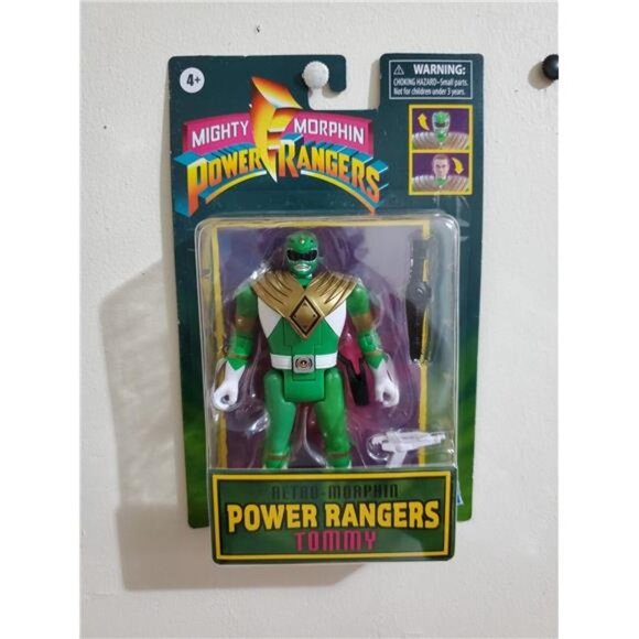 Mighty Morphin Power Rangers Retro-Morphin Tommy Green Ranger  Exclusive - Picture 3 of 4